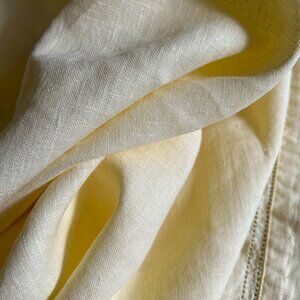 New Old Stock Linen Square Tablecloth Williams Sonoma